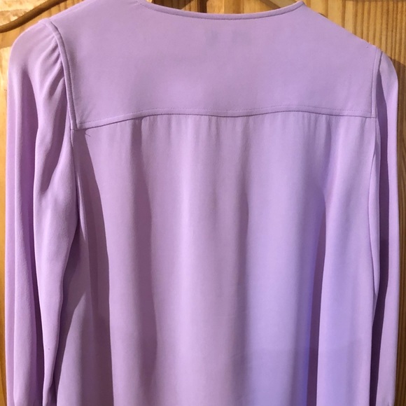 3 for $40 🤩 Lilac J. Crew Blouse - Picture 2 of 3